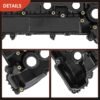 Tampa da válvula do motor, com junta e parafuso da tampa da válvula,  Tampa da válvula do motor, com junta e parafuso da tampa da válvula,  VOLVO S60 / S80 / V60 / V70 / XC60 2.0 16V - 2009 A 2017,  substituição # LR056035 - Image 5