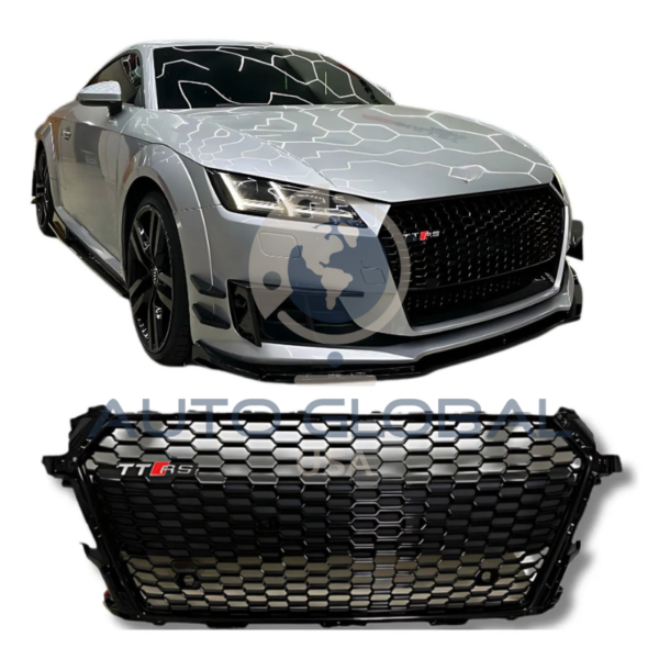 Grade Colmeia ALL Black Estilo RS P/ Audi TT/TTRS 2015-2018