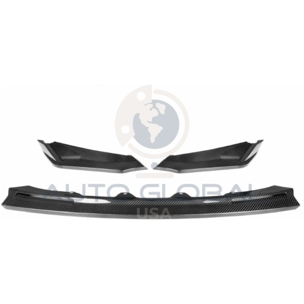 Spoiler Dianteiro V Style em Fibra de Carbono – BMW M3 G80 / M4 G82 G83 - Image 9