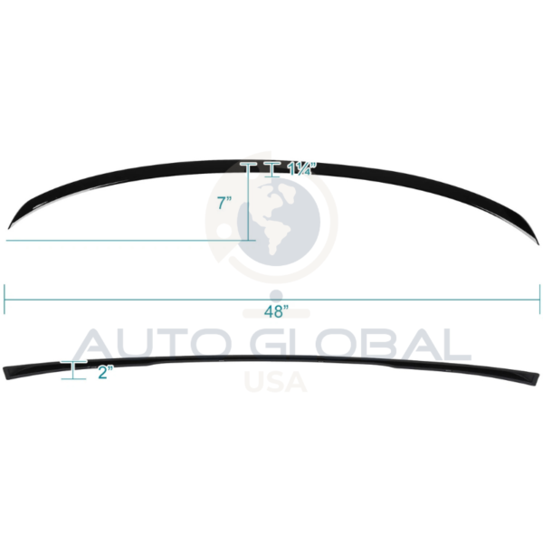 Aerofólio Black Piano BMW 320i 330i G20 2019-2024 - Image 4
