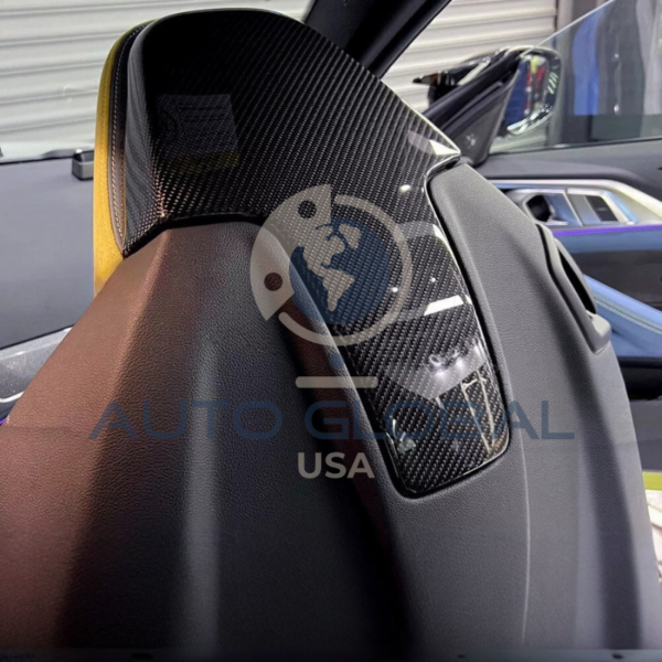 Jogo com 4 Capas de Banco em Fibra de Carbono Real – BMW M3 G80 / M4 G82 2021-2025 - Image 14