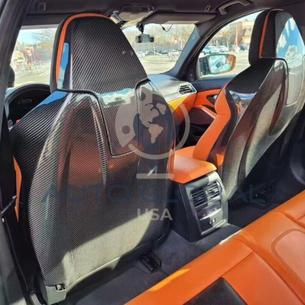 Jogo com 4 Capas de Banco em Fibra de Carbono Real – BMW M3 G80 / M4 G82 2021-2025 - Image 7