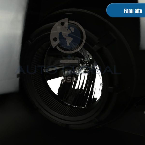 Par de Farol  LED com Projetor Fumê para F-150 2004-2008 - Image 7