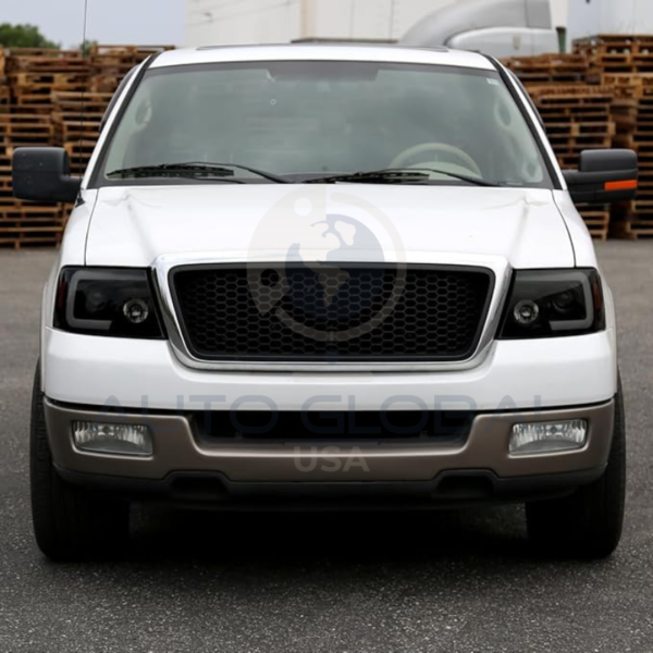 Par de Farol  LED com Projetor Fumê para F-150 2004-2008 - Image 8