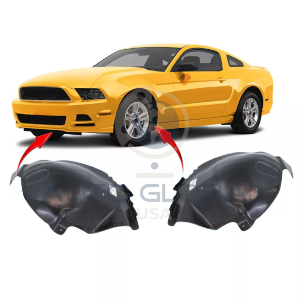 Par de Para-barro Dianteiro Ford Mustang 2009-2014