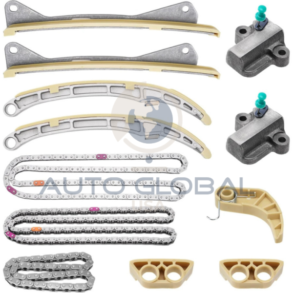 Kit Corrente de Comando Bomba Óleo e Bomba D’água Hyundai Azera Santa Fe Azera 3.0 3.3 3.8 V6 - Image 2